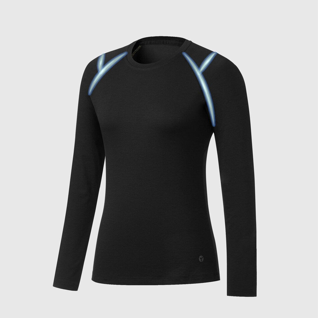 (WOMEN) WE-STIM™ Shoulder Vis Comfort-fit long sleeve