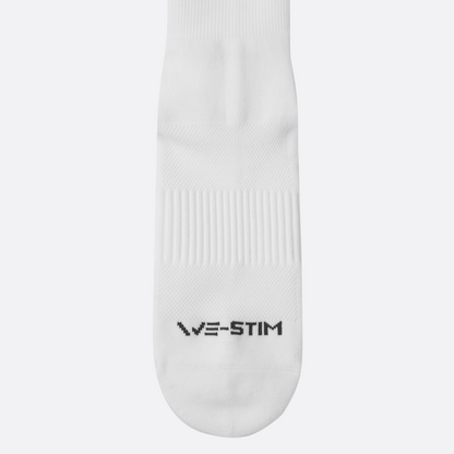 WE-STIM™ Performance Non-slip Socks (White)