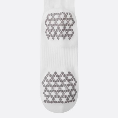 WE-STIM™ Performance Non-slip Socks (White)