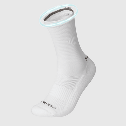 WE-STIM™ Performance Non-slip Socks (White)