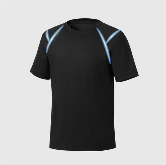 (MEN) WE-STIM™ Shoulder Vis Comfort-fit short sleeve